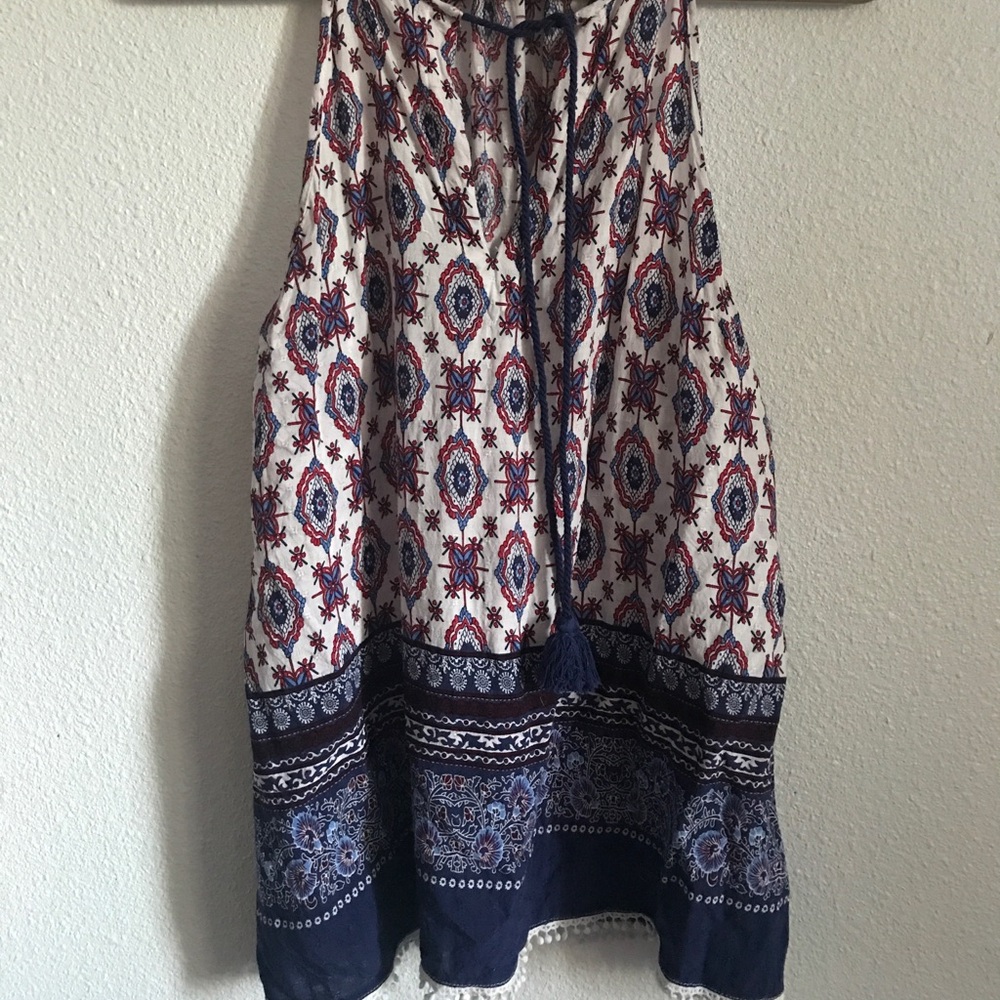 Printed Tank Top